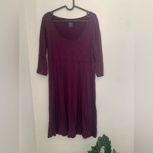 Toad & Co long sleeve dress